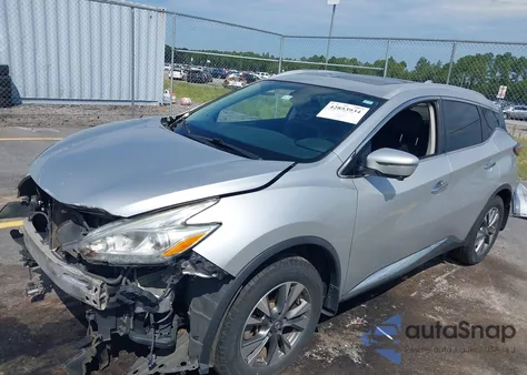 2017 Nissan Murano Sl from USA, damaged, VIN 5N1AZ2MG6HN133868
